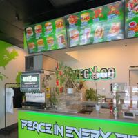 Interior & Menu  at Veg & Go Plant Based in Riverside