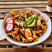 Chilaquiles Veganos at Miracle Bakery in Burbank