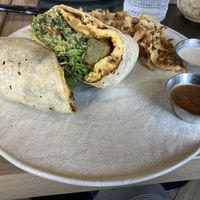 Breakfast burrito  at PLANTA in West Palm Beach