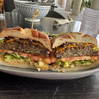 House burger   at PLANTA in West Palm Beach