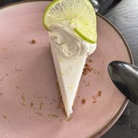 Key lime cheesecake   at PLANTA in West Palm Beach