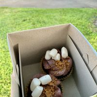S’mores cupcakes at Trendy Eats & Vegan Treats in Corpus Christi