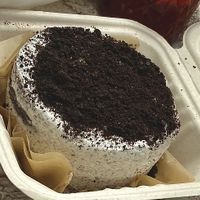 Mini Oreo cake! at Trendy Eats & Vegan Treats in Corpus Christi