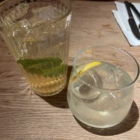 Soju and lemonade   at Kini in Hamburg