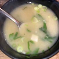 Miso Suppe ( bei Gericht 40-44) mit dabei  at Kini in Hamburg