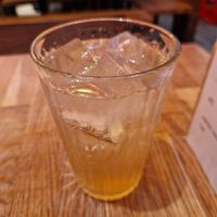 Homemade Ingwer Lemon Ice Tea at Kini in Hamburg