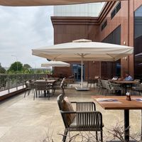The outdoor terrace at Khiva in Tashkent