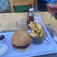 Falafel burger  at Luca's Pub & Grub - Maybe closed in Hurghada