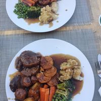 Very rich, yummy and filling seitan roast.  at Luca's Pub & Grub - Maybe closed in Hurghada