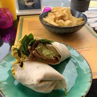 Breakfast Burrito  at Scoff's in Horsforth