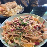 Loaded fries  at Scoff's in Horsforth