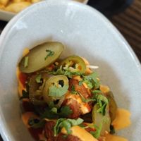 Spicy tofu  at Scoff's in Horsforth