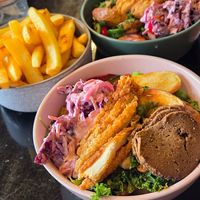 Salad bowl at Scoff's in Horsforth