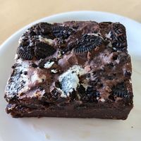 Oreo brownie at Scoff's in Horsforth