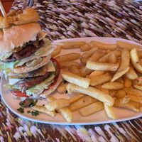 Scrappy Doo Burger at Scoff's in Horsforth
