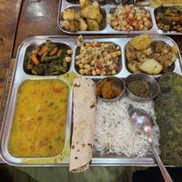 Veg Thali Day 2  at Ashish Cafe in Varanasi
