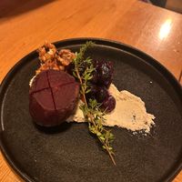 Smoked beetroot at WIT-LOF in Den Burg