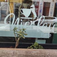 Logo at Nicolau in Porto