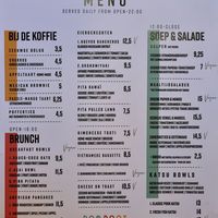 As you can see, vegan is clearly indicated on the menu, and there are plenty of options at BomBaai Strandbar in Westkapelle