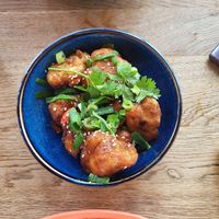 Korean Fried Cauliflower at BomBaai Strandbar in Westkapelle