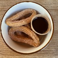 Churros   at BomBaai Strandbar in Westkapelle