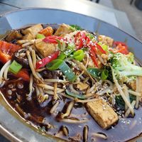 Tofu Mushroom Chop Suey  at Mandarin in Hildesheim