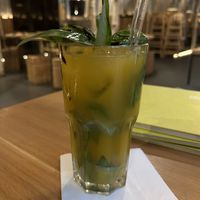 Paradiesvogel cocktail  at Hans im Glück  in Chemnitz