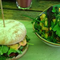 Essen at Hans im Glück  in Chemnitz