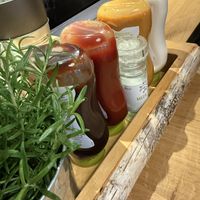 vegan sauces  at Hans im Glück  in Chemnitz