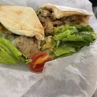 Vegan aloha wrap at Aloha Salads in Mililani