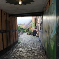the way to Cafe Gaya at Cafe Gaya in Aarhus