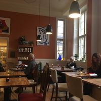 Inside at Cafe Gaya in Aarhus