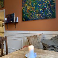 Decor at Cafe Gaya in Aarhus