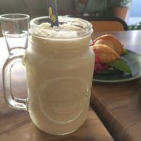 Piña Colada smoothie! at Little Digs in Fortitude Valley