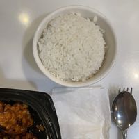 White rice  at Chinatown Garden in Washington