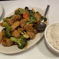 Hunan “beef" at Chinatown Garden in Washington