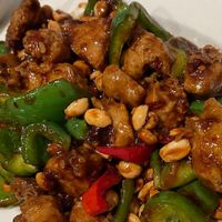 Kung Pao Vegan Chicken  at Chinatown Garden in Washington