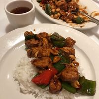 Veggie Kung Pao chick’n ? SO GOOD at Chinatown Garden in Washington