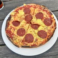 Vegan pepperoni  at The Bull Inn in Henfield