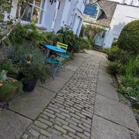 Path at Bumbles' Rest Cafe in Ambleside