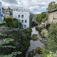 The river you have a great view of at Bumbles' Rest Cafe in Ambleside