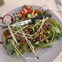 vegan avocado toast at The Bakery in Santa Teresa
