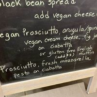 sign  at Down Under Coffee in New York City