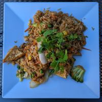 fried rice with tofu at Thai Sapa in Springdale