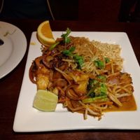 vegan pad thai with tofu, veeery tasty!! at Thai Sapa in Springdale
