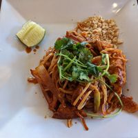 Pad thai with tofu (no egg) at Thai Sapa in Springdale
