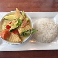 Yellow curry   at Thai Sapa in Springdale