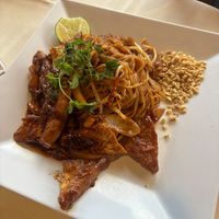 pad thai with tofuu  at Thai Sapa in Springdale