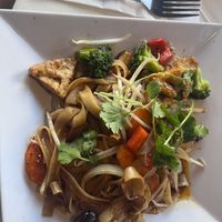 Tofu Drunken Noodles   at Thai Sapa in Springdale