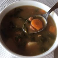 Bean soup at Restaurante Rumar in Faial